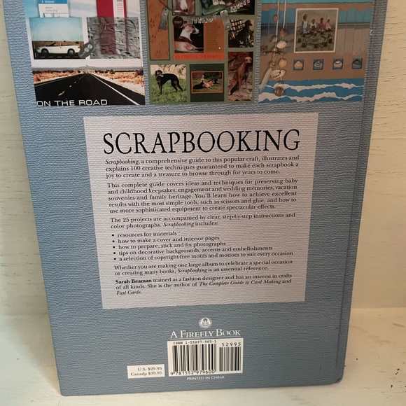 Scrapbooking: 100 Techniques with 25 Projects Plus a Swipefile of Motifs and Mot - Picture 2 of 2